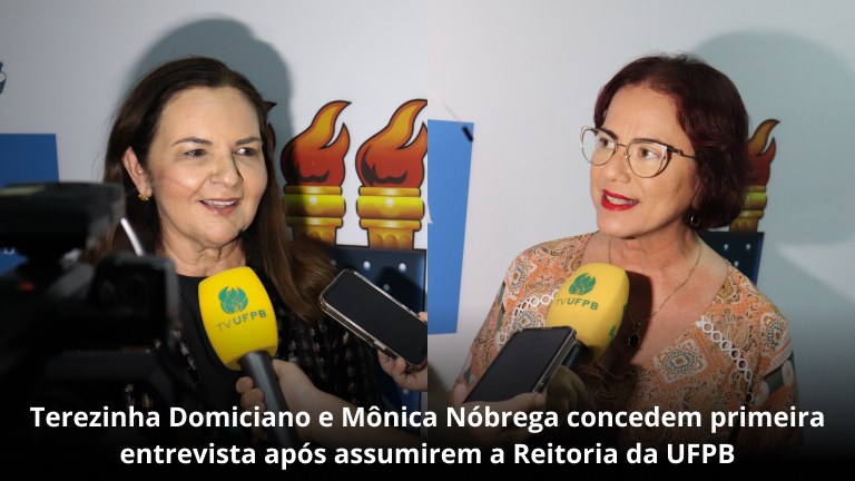 Entrevista será transmitida pelo YouTube da TVUFPB nesta terça-feira (12), às 15h