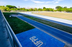 Maratona terá início na Pista de Atletismo da UFPB, no campus I, em João Pessoa. Foto: Angélica Gouveia