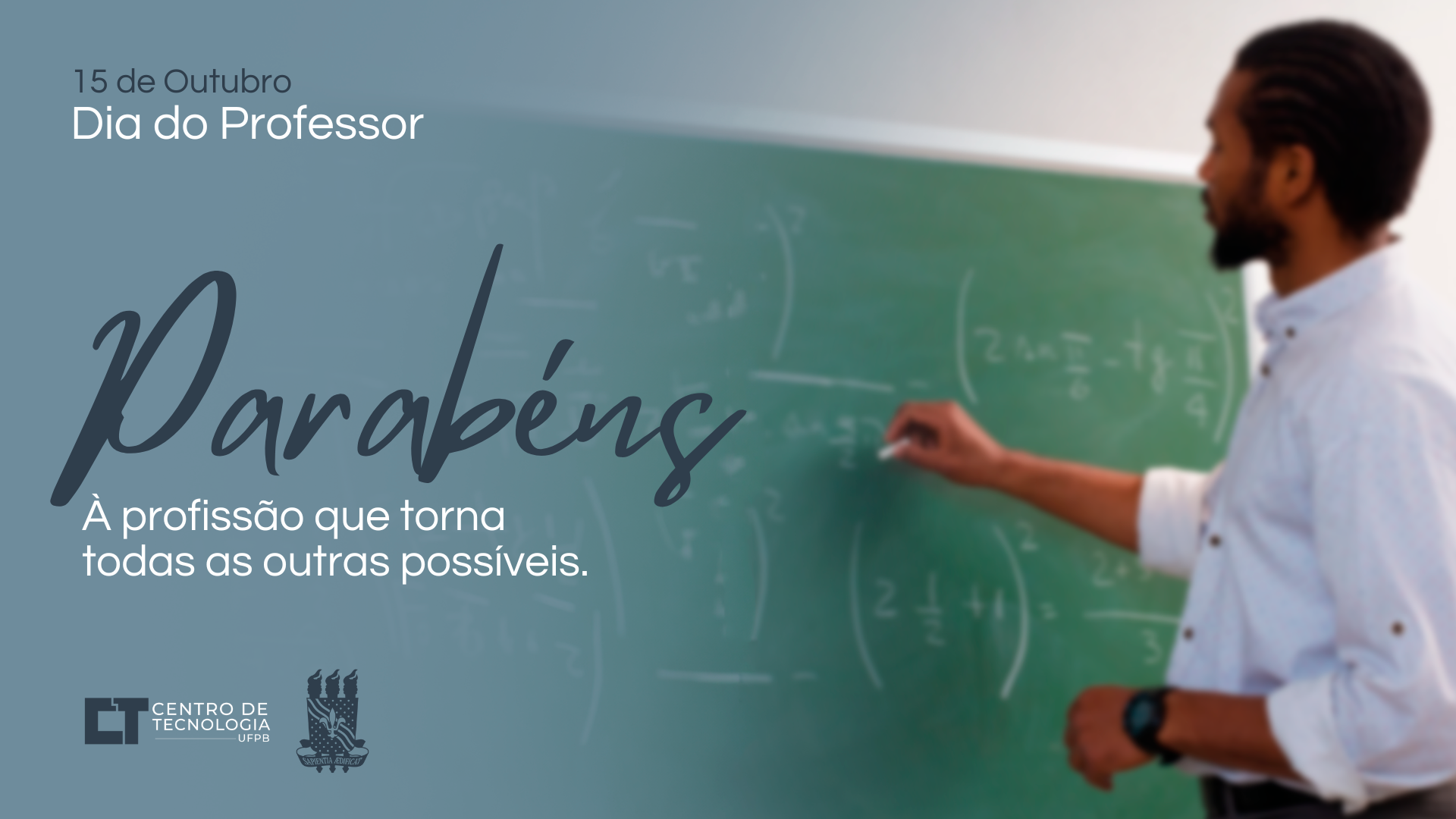 CT deseja Feliz Dia dos Professores e Professoras