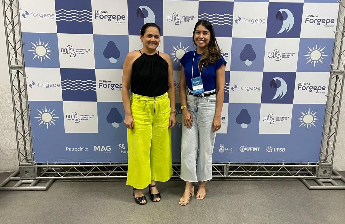 Pró-Reitora de Gestão de Pessoas da Universidade Federal da Paraíba (UFPB), Rita de Cássia de Faria Pereira, e assessora da Assessoria Técnica e de Planejamento, Raiane Nayara Silva Pereira Pró-Reitora de Gestão de Pessoas da Universidade Federal da Paraíba (UFPB), Rita de Cássia de Faria Pereira, e assessora da Assessoria Técnica e de Planejamento, Raiane Nayara Silva Pereira